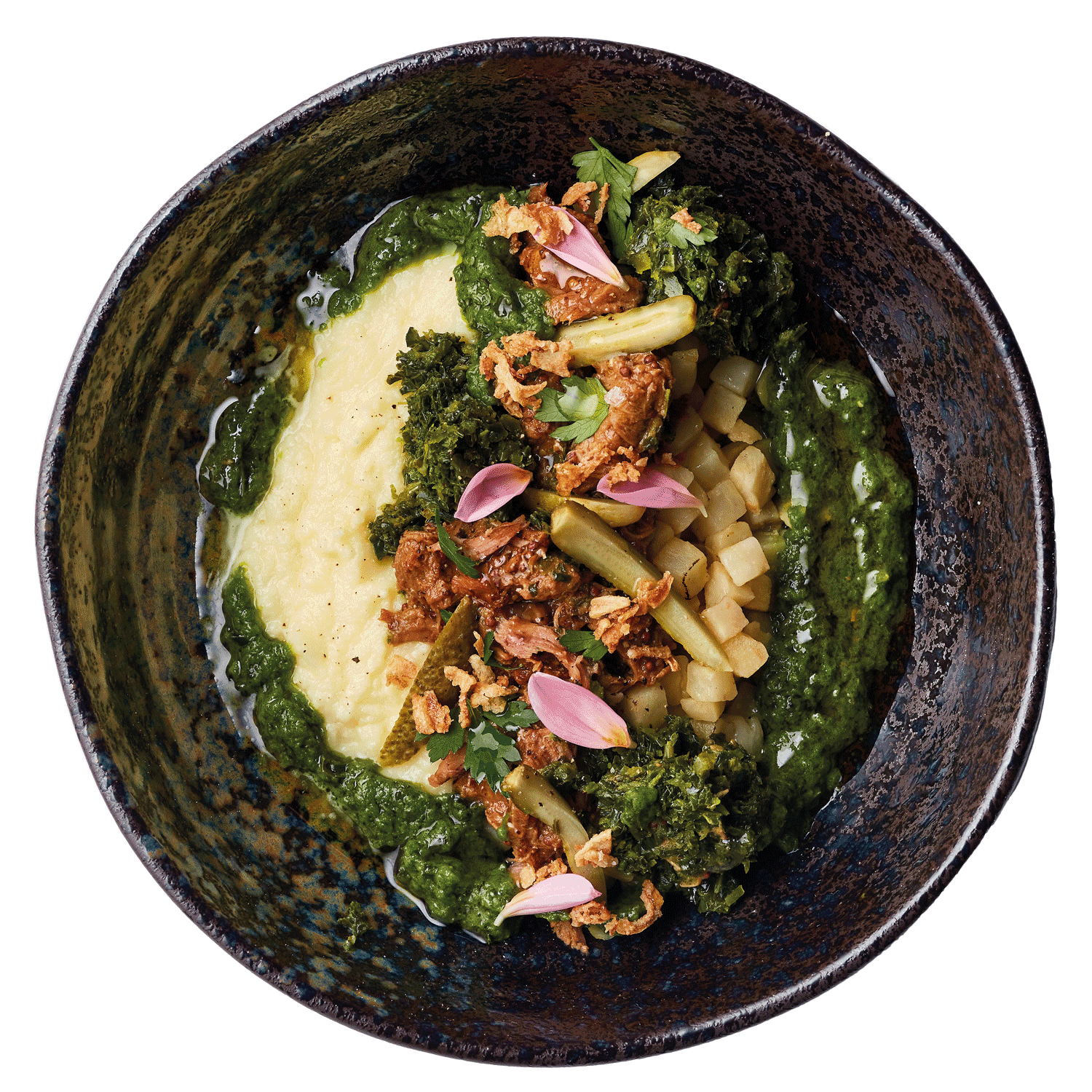 Pulled Veal and Kale