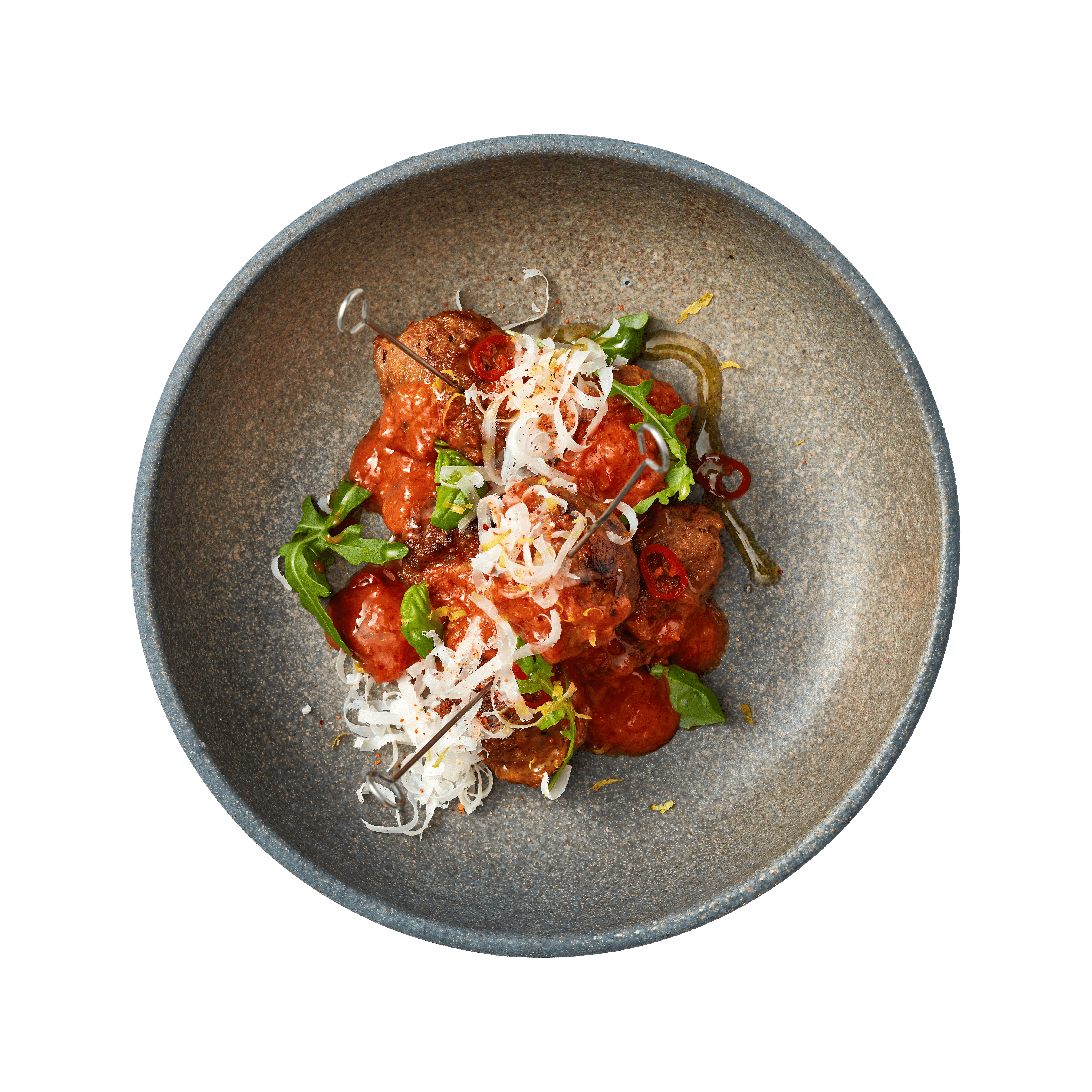 Meatballs Arrabiata